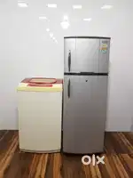 Videocon eco fresh 240 ltrs refrigerator and washing machine