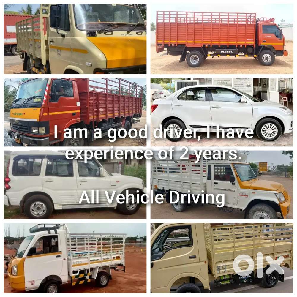 I'm a good Drive I have experience of 2 years