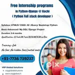 Internship in Python-Django-Full Stack Developer at Kochi