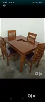 Brand new four seater dining table delivered direct from factory