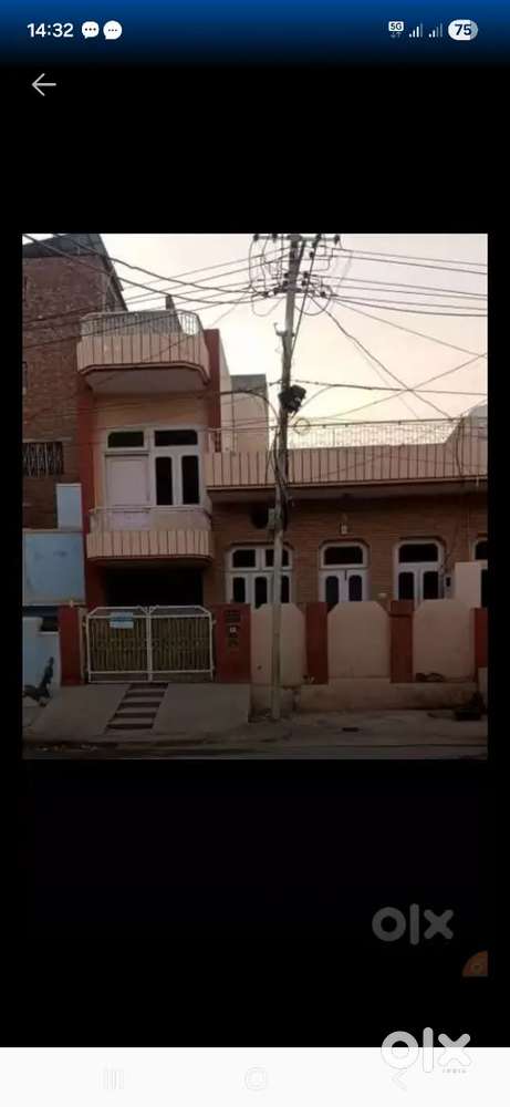 Well maintained independent house available for rent at JNV colony