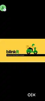 Hiring for rajkot blinkit delivery boy job
