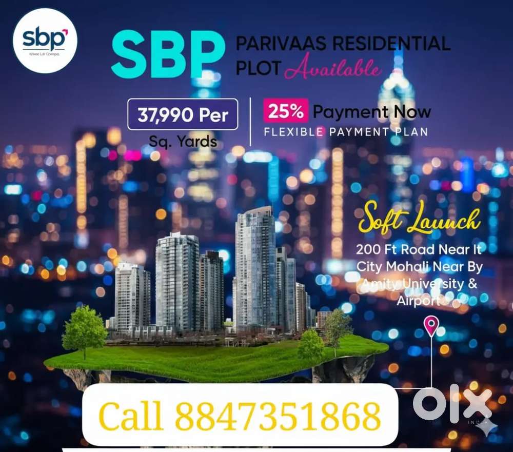 Plot for sale in mohali