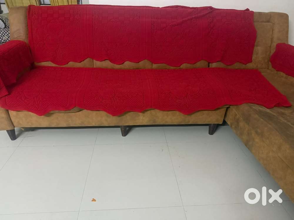 L shaped sofa