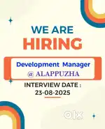 Development Manager at 
India's 2nd Largest Insurance Co. @ ALAPPUZHA