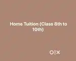 Home Tuition (Class 8th to 10th) Available at your Home/ Online