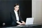 Front office receptionist
