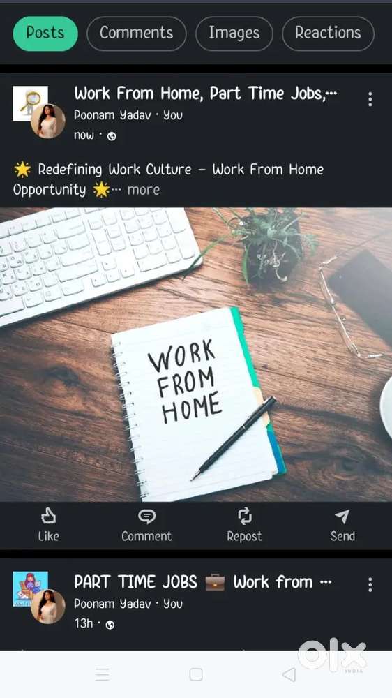 Work form home opportunity
