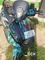 Fully guaranteed scooty first owner,with modification