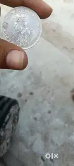 Silver coins george vs king emperor coin