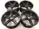 17 inch 7.5j alloys 100 pcd 5 holes.less used.