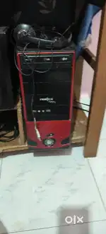 Computer full set keyboard , moniter,cpu and all accessories no mouse