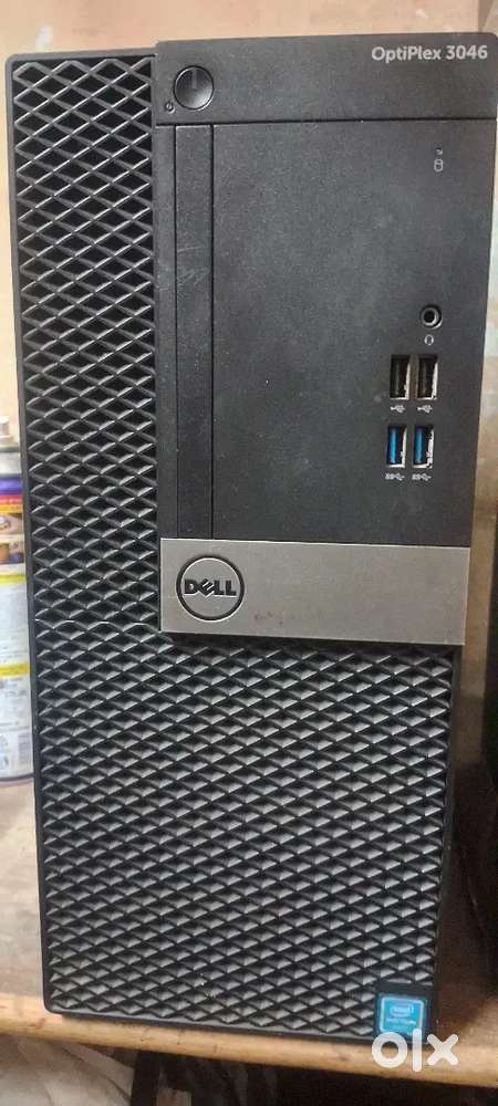 Dell i3 6th gen 4 gb ram 120 gb ssd cpu only