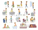 I want Housemaid for cooking, child Takecare and all with stay work