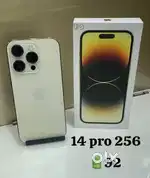 Selling an Apple iPhone 14 Pro with 256 GB storage in gold