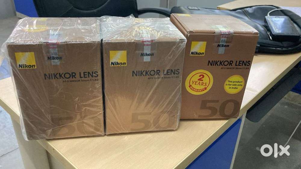 Nikon Af-S Nikkor 50 Mm F/1.8G Prime Lens, Brand New, Sealed Pack