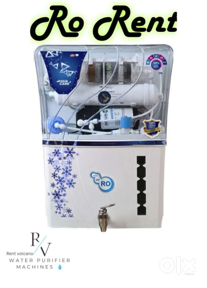Ro water purifier available on rent