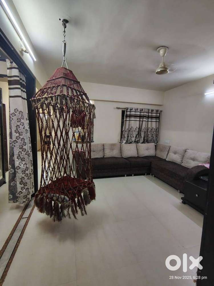 Furnished 3 bhk flat for rent at Satellite -khushi estate