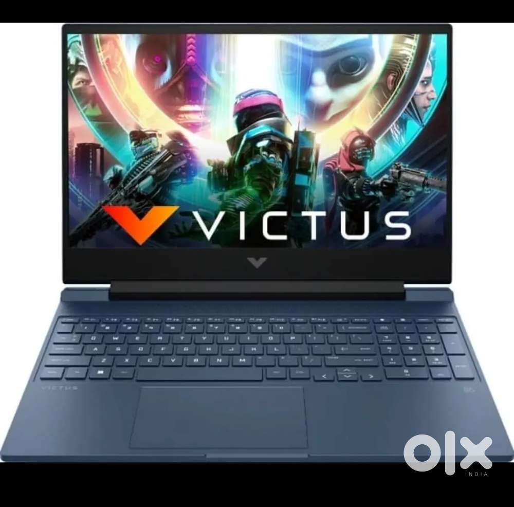 Hp victus i7 laptop one hand use