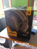 ZEBRONIC-Havoc: Premium Gaming Headphones with Dolby Atmos & RGB light