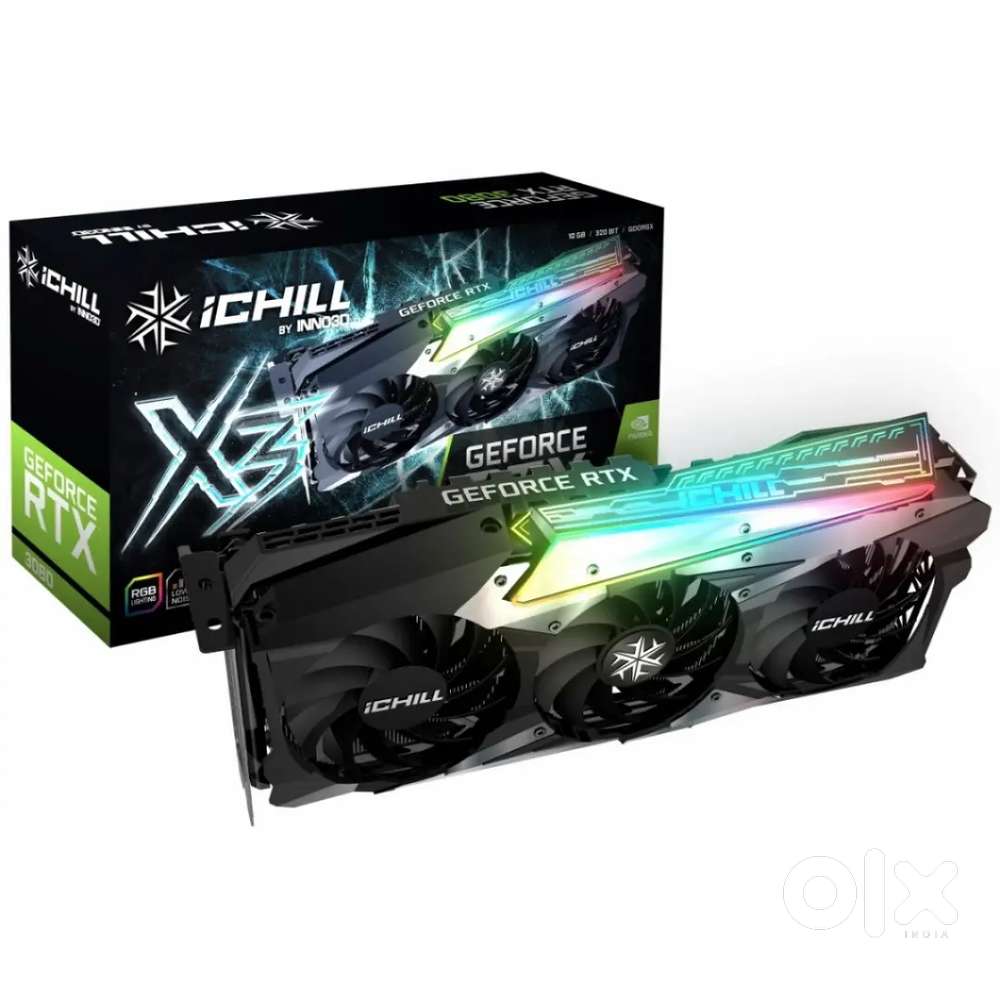 INNO3D Geforce, ICHILL X3, RTX 3080, Good condition