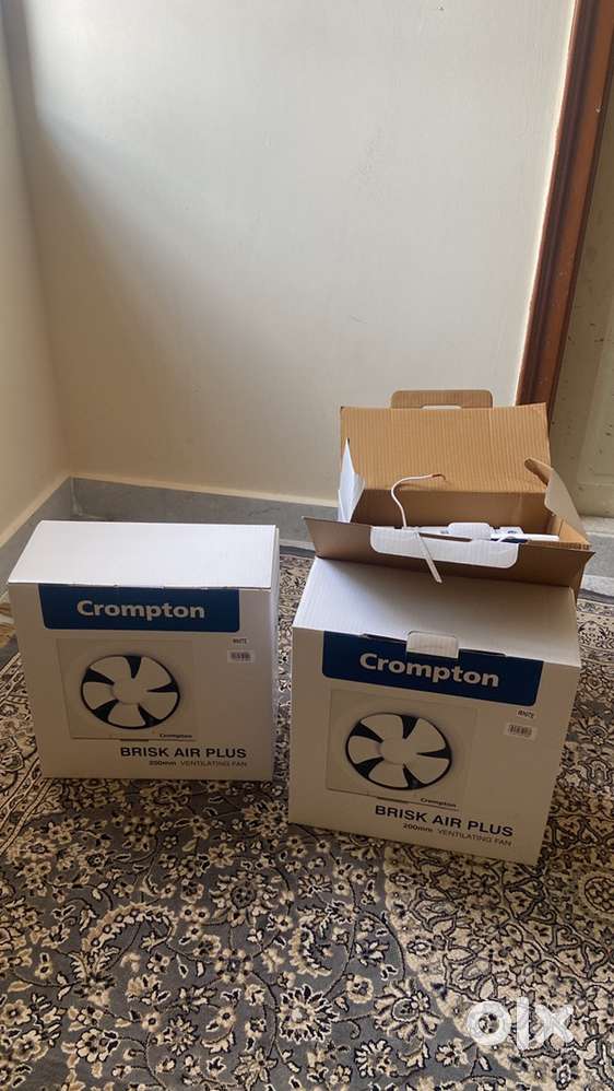 Crompton brisk air plus 200mm Exhaust fan