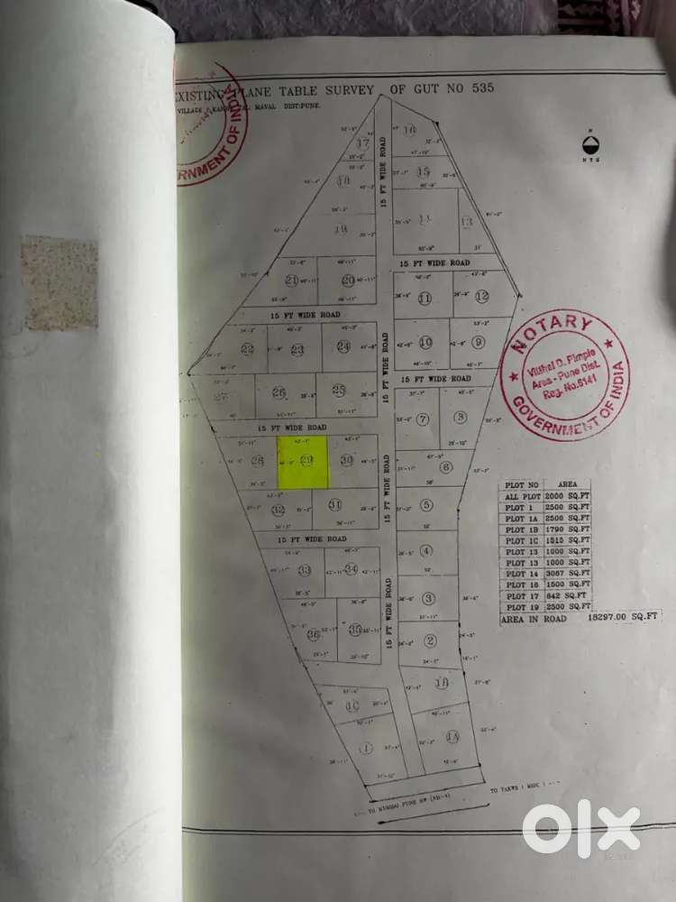 R-Zone Land for Sale in Kani phata Near MIDC, Railway Station & Market