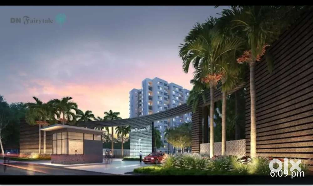 2BHK Semi furnished Flat at Geted Society of a  multistored apartment