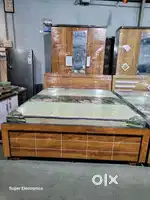 SUPER SALE BED AND WARDROBE 10999