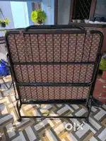 Sturdy foldable and movable single cot