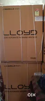 New washing machine is selling
