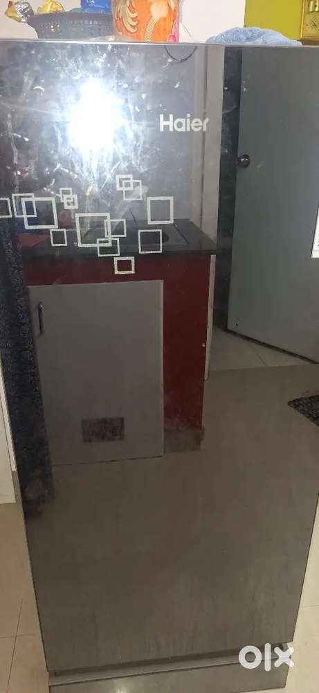 Haier single door fridge 3 yrs fridge