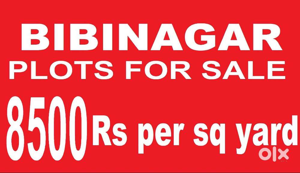 BIBINAGAR  PLOTS FOR SALE NEAR AIIMS & RAILWAY STATION