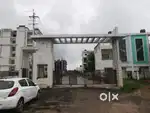2 BHK with modular kitchen infront of park city