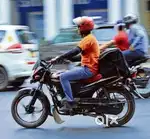 Delivery courier boy