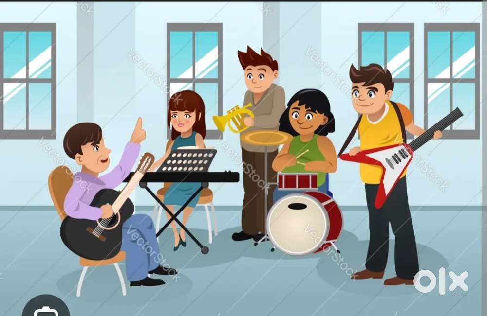 Violin class, Guitar class,Keyboard class, music class