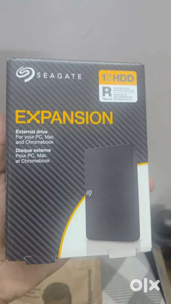 1 tb Seagate external drive new seal pack