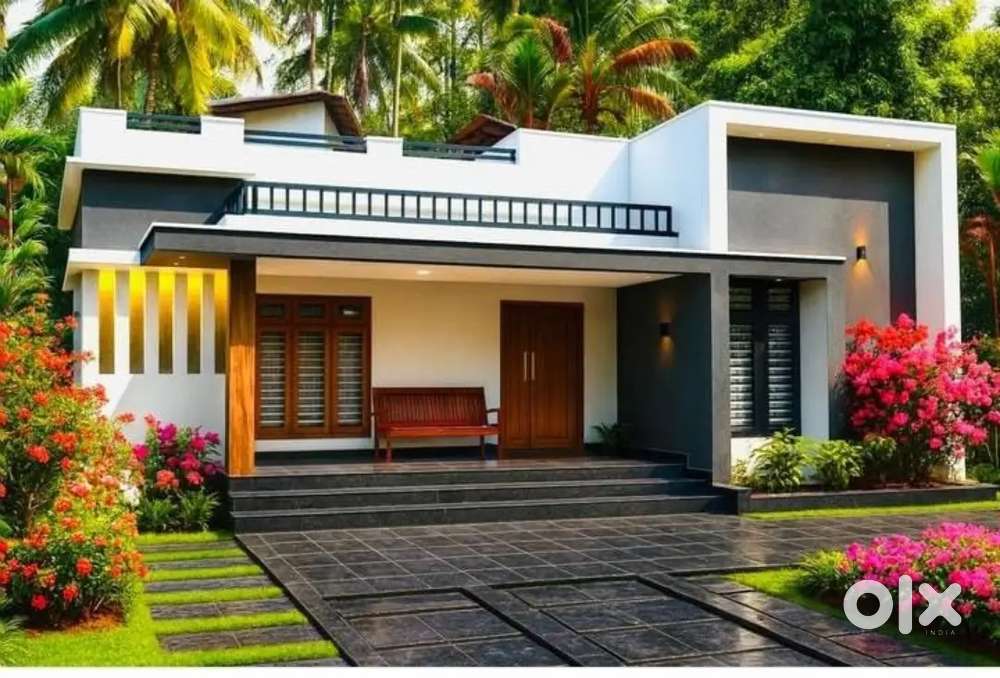 BEAUTIFUL HOUSE NEAR ANGAMALY, 4 CENT, 2BHK, COMMON FACILITIES INCLUDE