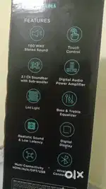 Sound bar speaker