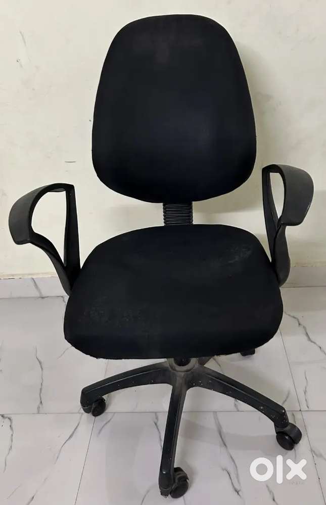 Revolving Black office chair for sale
