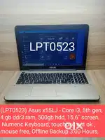 (LPT0523) Asus x55LJ second hand laptop