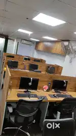 20SEATING 2CABINS FULLY FURNISHED OFFICE AT RENT PALASIYA INDORE