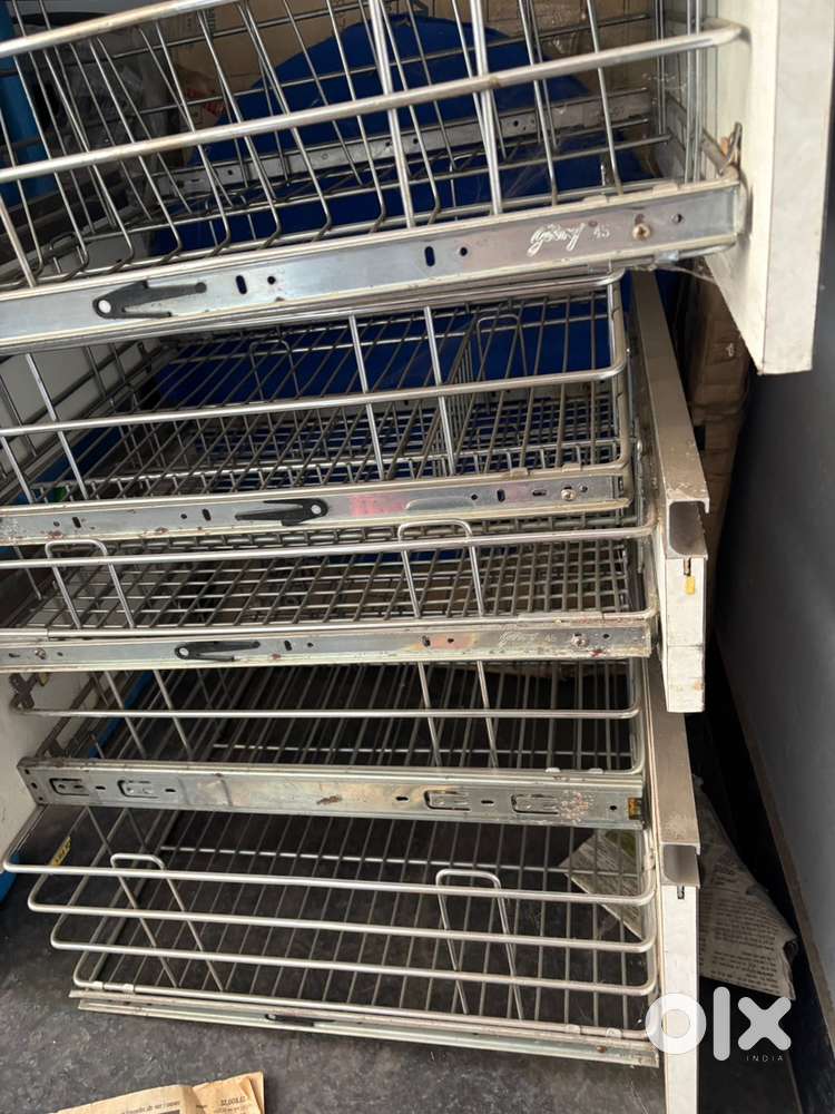 Modular Kitchen trolly ss complete set