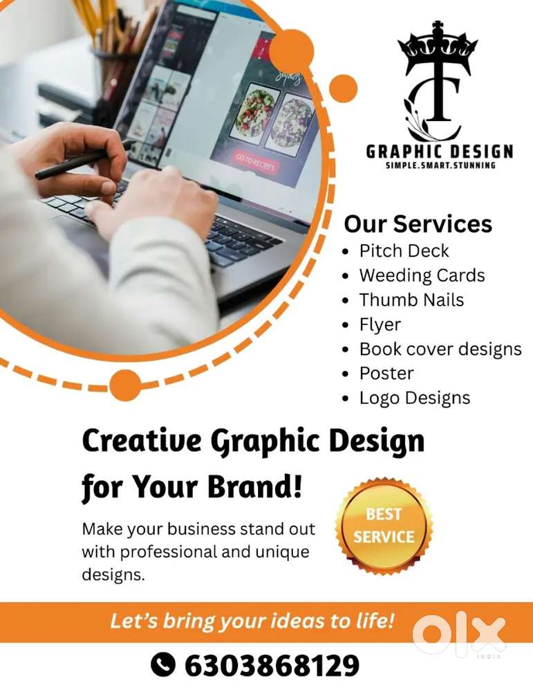 I'm freelancer Graphic Designer