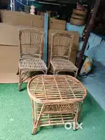 Rattan chair table home decor eco friendly wall decor lamp mudda chair