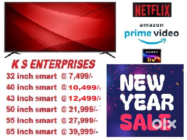 32 iINCHES  SMART LED TV, FULL HD IN 7499/- ONLY.