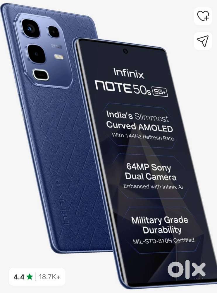 Brand new mobile, Infinix Note 50s5g
