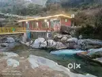 Restaurant +3 rooms + 3 tent +natural sweeming pool+ common