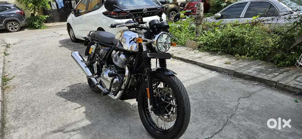 Continental GT650 Chrome with PPF and Crash guard