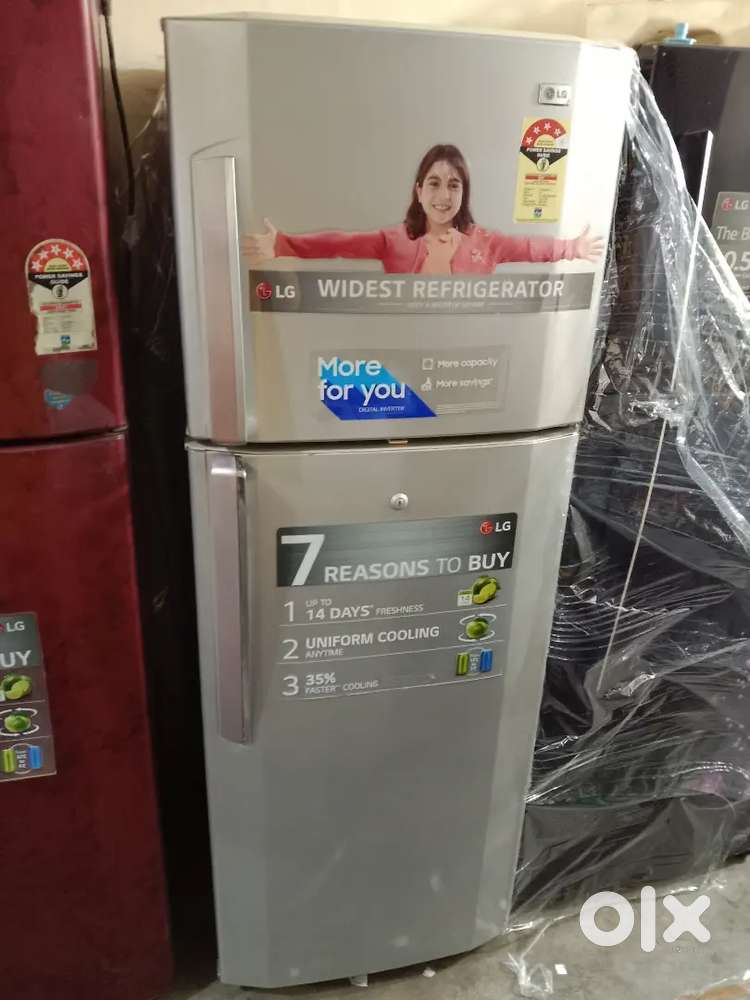DOUBLE DOOR FRIDGE 5 YEAR'S WARRANTY DELIVERY FREE